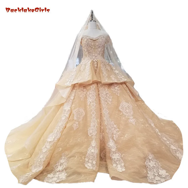 2018 Champagne Tulle Wedding Dresses Royal Train Ball Gown Vestido De Noiva Off The Shoulder Empir Wedding Dress Alibaba China
2018 Champagne Tulle Wedding Dresses Royal Train Ball Gown Vestido De Noiva Off The Shoulder Empir Wedding Dress Alibaba China
