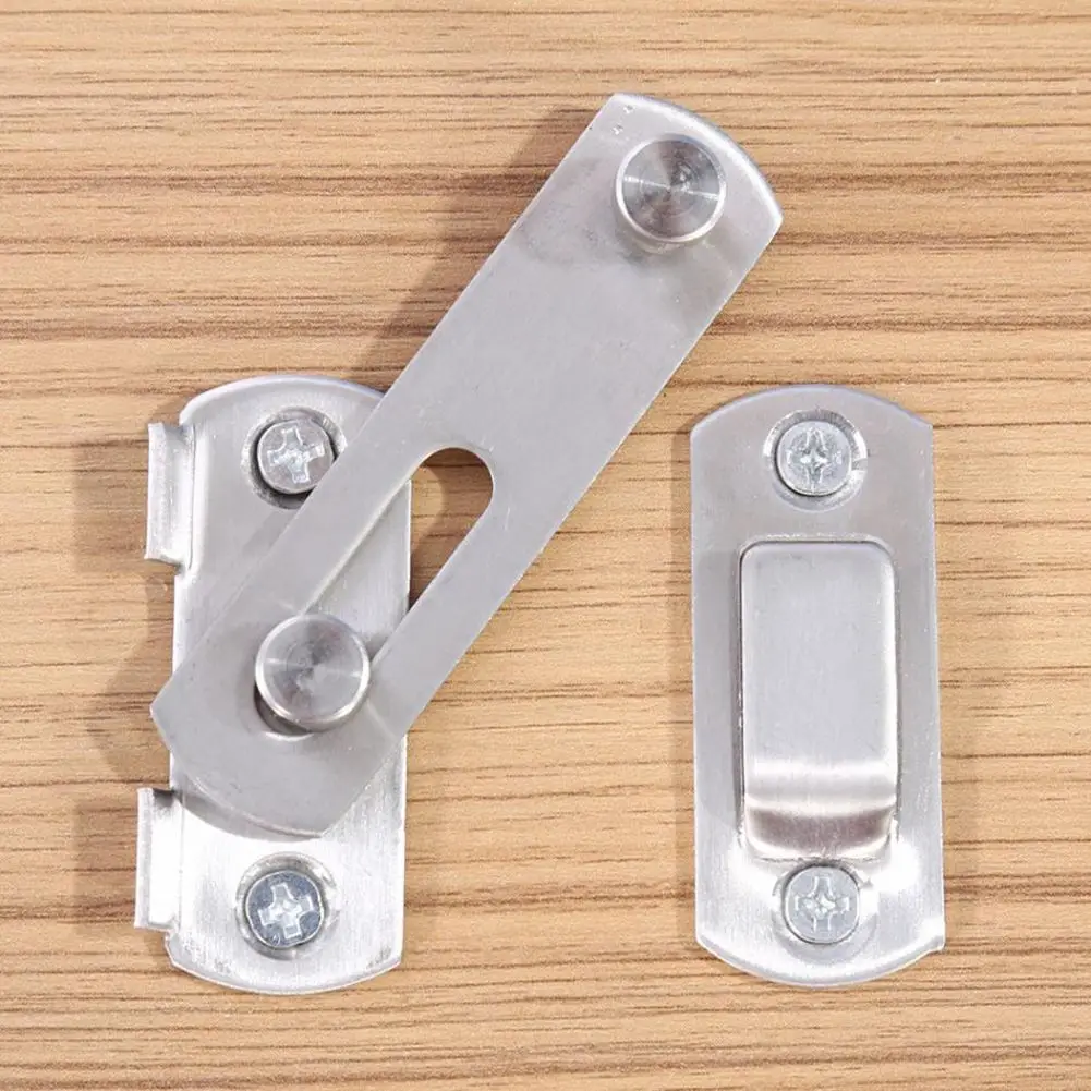 ELEG-Stainless Steel Hasp Latch Lock Sliding Door Simple Convenience Window Cabinet Locks For Home Hotel Door Security
ELEG-Stainless Steel Hasp Latch Lock Sliding Door Simple Convenience Window Cabinet Locks For Home Hotel Door Security