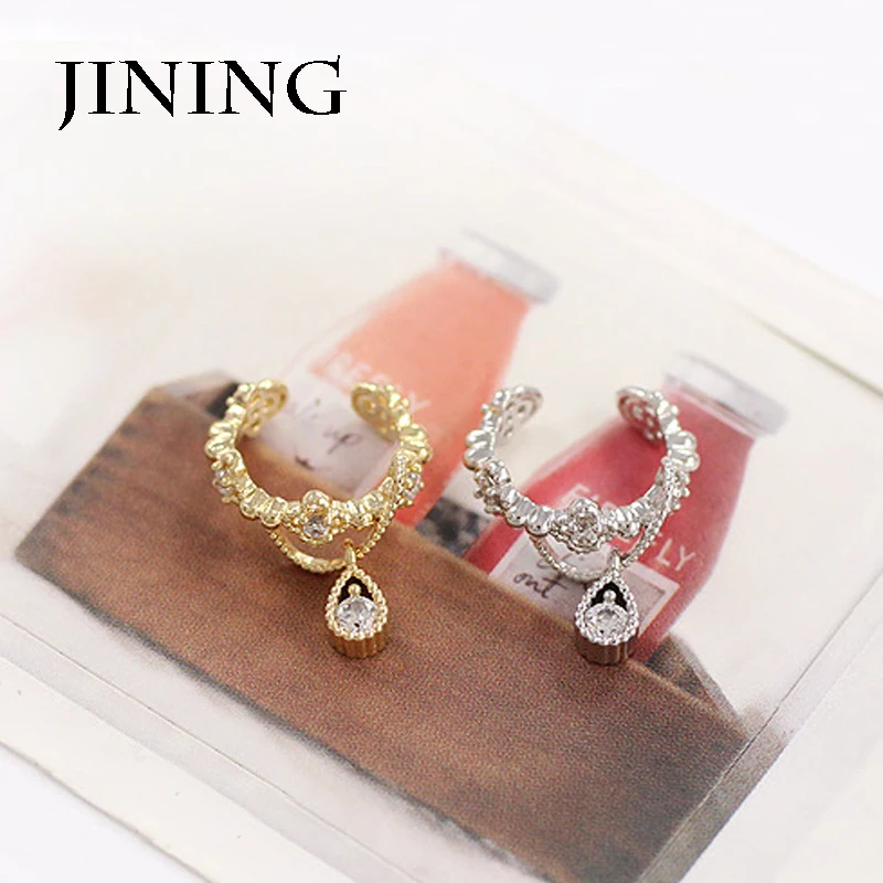 JiNing Punk Rhinestone Cartilage Ear Bone Clip Cuff Wrap Earring No piercing-Clip Hollow Wings Clamp Women Party Jewelry
JiNing Punk Rhinestone Cartilage Ear Bone Clip Cuff Wrap Earring No piercing-Clip Hollow Wings Clamp Women Party Jewelry
