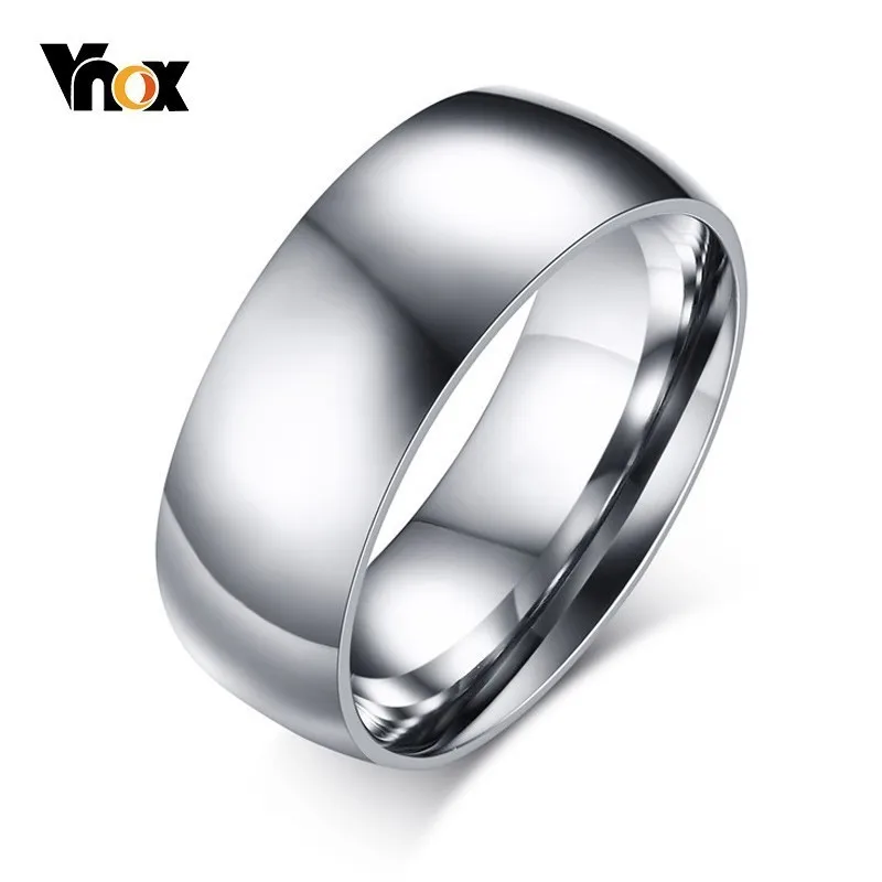 Vnox 8mm Basic Wedding Ring for Men Gold and Silver Tone Stainless Steel US Size Male Jewelry
Vnox 8mm Basic Wedding Ring for Men Gold and Silver Tone Stainless Steel US Size Male Jewelry