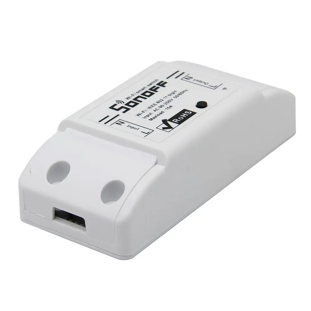 IoT DIY Wi-Fi Wireless Wifi Switch Timer Switch APP Control Switch Module for Smart Home with ABS Shell Case
IoT DIY Wi-Fi Wireless Wifi Switch Timer Switch APP Control Switch Module for Smart Home with ABS Shell Case