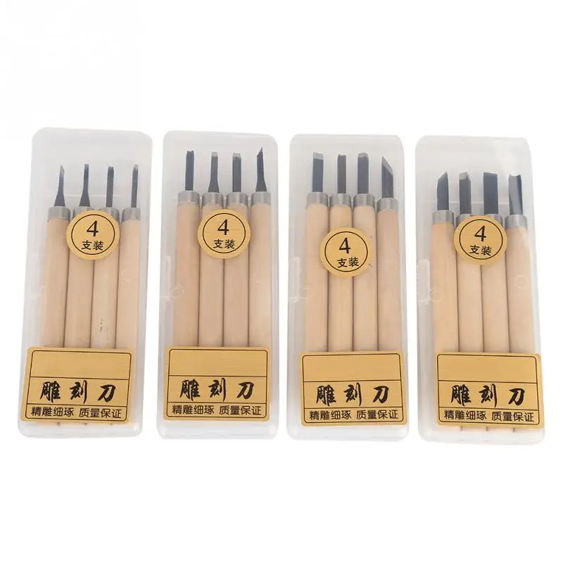 Newest Wood Carving Knife Manual Sharpener Rubber Stamp Knives Carving 4Pcs DIY Tools Set
Newest Wood Carving Knife Manual Sharpener Rubber Stamp Knives Carving 4Pcs DIY Tools Set