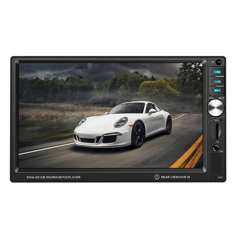 SWM 8010B Upgraded MP5 Auto Media Player 2 Dins USB Bluetooth Audio Car Radio Multimidia MP5 7" Touch Screen Stereo Radio
SWM 8010B Upgraded MP5 Auto Media Player 2 Dins USB Bluetooth Audio Car Radio Multimidia MP5 7" Touch Screen Stereo Radio