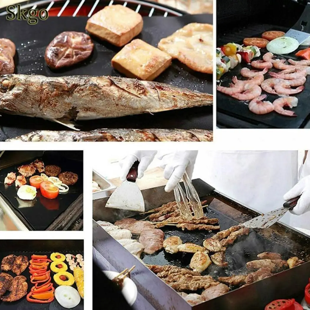 Barbecue Portable Non-stick Picnic Black Roast Reusable to Outdoor Kitchen easy BBQ Mat Grill and Cooking clean
Barbecue Portable Non-stick Picnic Black Roast Reusable to Outdoor Kitchen easy BBQ Mat Grill and Cooking clean