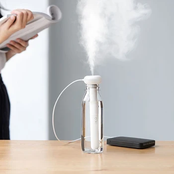2019 Mini USB Portable Creative Mineral Water Bottle Humidifier Innovative Waterless Box Ultrasonic Atomizing Air Humidifier
2019 Mini USB Portable Creative Mineral Water Bottle Humidifier Innovative Waterless Box Ultrasonic Atomizing Air Humidifier