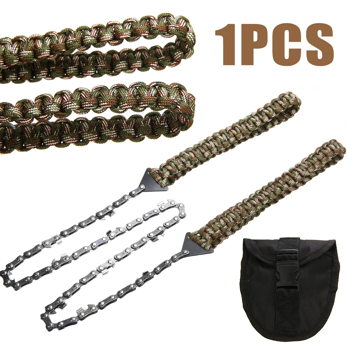 Mayitr Steel Teeth Survival Hand Chain Saw With Belt Bag Camp Outdoor Camping Hiking Survival Pocket Hand Chainsaw Saw
Mayitr Steel Teeth Survival Hand Chain Saw With Belt Bag Camp Outdoor Camping Hiking Survival Pocket Hand Chainsaw Saw