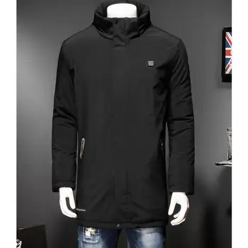 USB Heated Cotton Coat Men Washable Charging Electric Heating Clothing Thicken Warm Wind Proof Hoodie
USB Heated Cotton Coat Men Washable Charging Electric Heating Clothing Thicken Warm Wind Proof Hoodie