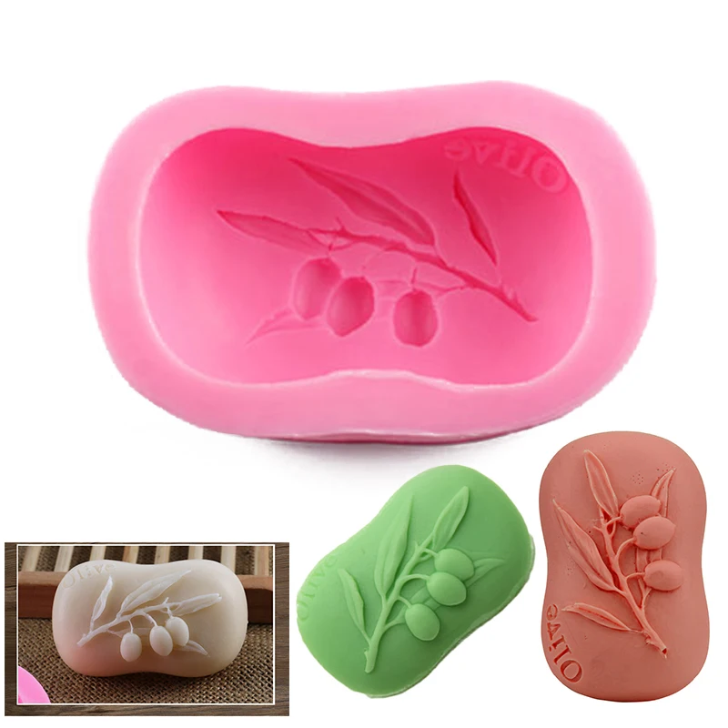 Olive Fruit Leaf Flexible Silicone Mold For Candy Chocolate Cake Soap DIY Cake Chocolate Fondant Tool
Olive Fruit Leaf Flexible Silicone Mold For Candy Chocolate Cake Soap DIY Cake Chocolate Fondant Tool