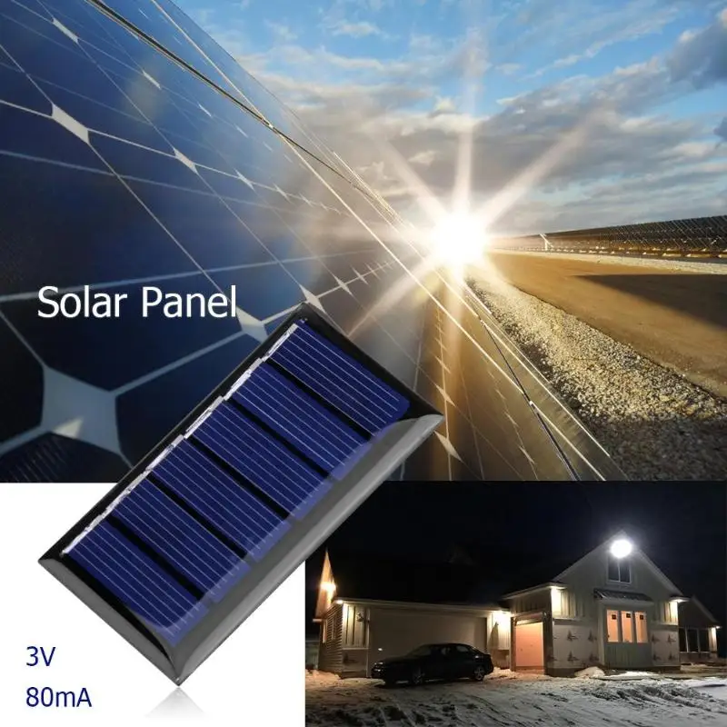 ALLOYSEED 3V 80mA Solar Panels Solar Drip Board DIY Solar Cells for Battery Cell Phone Chargers Solar Toy Board Learning Tool
ALLOYSEED 3V 80mA Solar Panels Solar Drip Board DIY Solar Cells for Battery Cell Phone Chargers Solar Toy Board Learning Tool