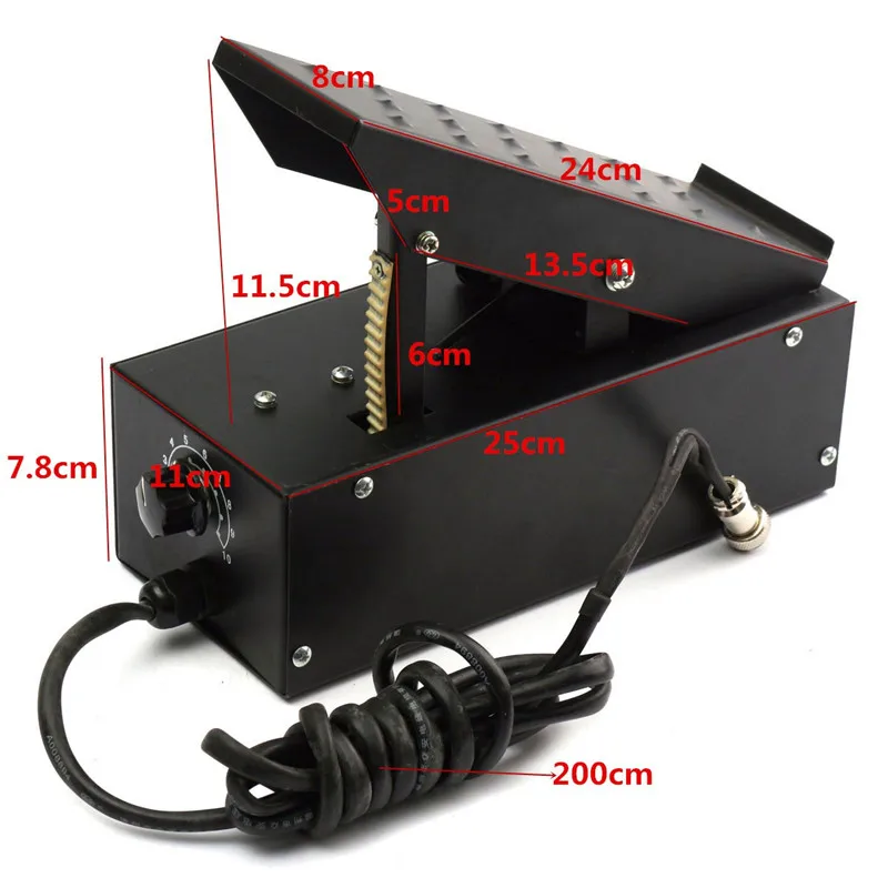 DANIU 2+3 Core Current Adjust Remote Control Foot Pedal for Most TIG Welding Machine Super 200P High Quality
DANIU 2+3 Core Current Adjust Remote Control Foot Pedal for Most TIG Welding Machine Super 200P High Quality
