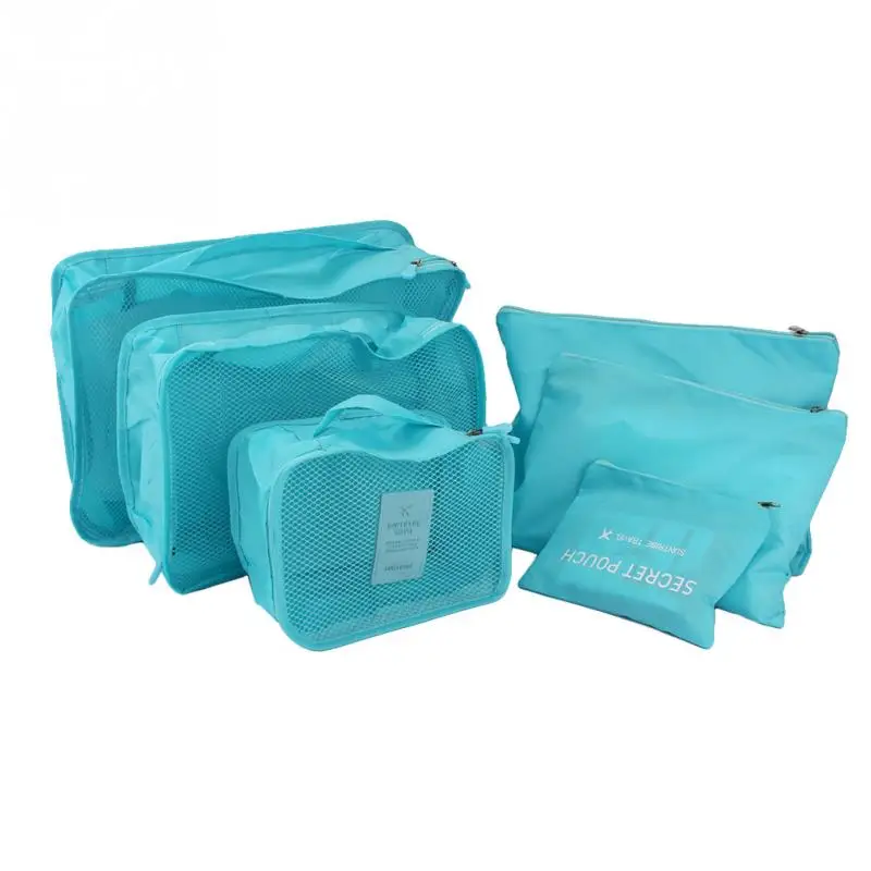 6PCS Travel Storage Bag Set For Clothes Tidy Organizer Wardrobe Suitcase Pouch Travel Organizer Bag Case Shoes Packing Cube Bag
6PCS Travel Storage Bag Set For Clothes Tidy Organizer Wardrobe Suitcase Pouch Travel Organizer Bag Case Shoes Packing Cube Bag