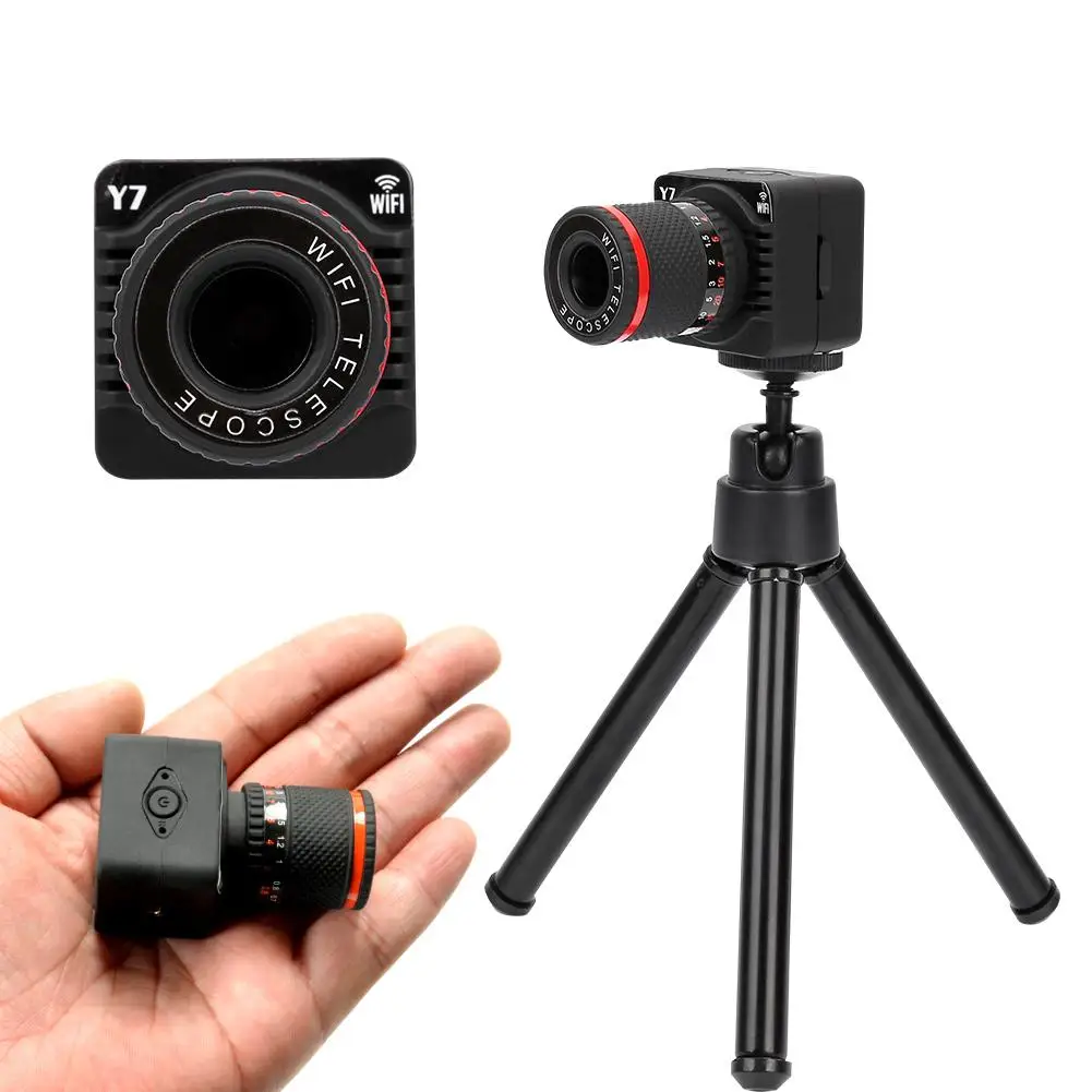 New Y7 Wifi P2P Zoom Camera Micro Camera APP Telescope 50X Zoom Manual Focusing Camcorder Cam
New Y7 Wifi P2P Zoom Camera Micro Camera APP Telescope 50X Zoom Manual Focusing Camcorder Cam