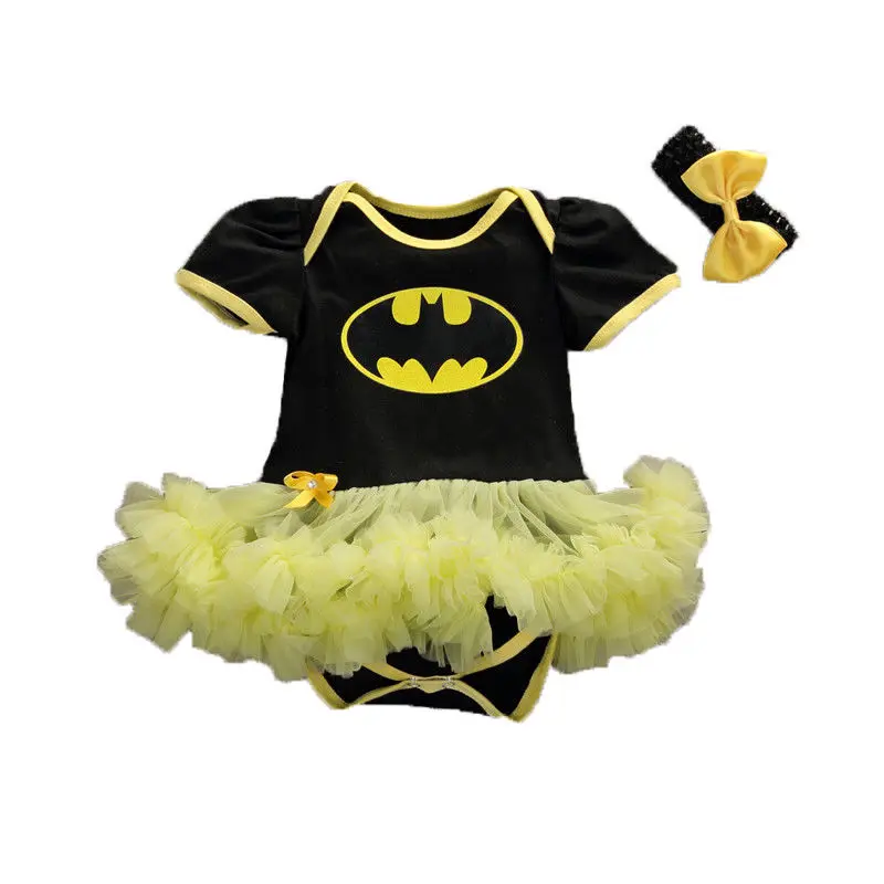 2019 Summer Newborn Baby Girl Hero Logo Print Clothes Cotton Playsuit Bodysuit Tutu Dress Outfits Sunsuit
2019 Summer Newborn Baby Girl Hero Logo Print Clothes Cotton Playsuit Bodysuit Tutu Dress Outfits Sunsuit