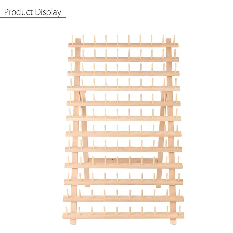 KiWarm 120 Spools Wood Folded Thread Rack Sewing Embroidery Stand Holder Organizer Sewing Tools
KiWarm 120 Spools Wood Folded Thread Rack Sewing Embroidery Stand Holder Organizer Sewing Tools