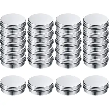 Promotion! Silver Screw Top Round Aluminum Tins Cans-Aluminum Screw Lid Round Tin Container Bottle
Promotion! Silver Screw Top Round Aluminum Tins Cans-Aluminum Screw Lid Round Tin Container Bottle