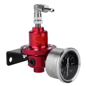 Auto Car Metal Adjustable Car Fuel Pressure Regulator with Oil Gauge Increase Fuel Injection Save Costs Automobile Accessories 
Auto Car Metal Adjustable Car Fuel Pressure Regulator with Oil Gauge Increase Fuel Injection Save Costs Automobile Accessories