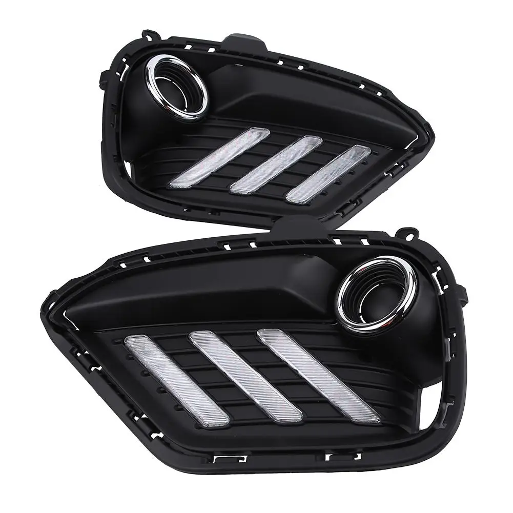 1 Pair Car Daytime Running Light Turn Signal 3-Color DRL LED Fog Lamp for KIA Rio K2 2016-2017 New arrives auto accessorie
1 Pair Car Daytime Running Light Turn Signal 3-Color DRL LED Fog Lamp for KIA Rio K2 2016-2017 New arrives auto accessorie