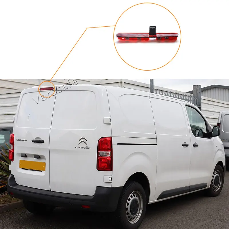Vardsafe | Камера заднего вида с Стоп светильник для Citroen Jumpy Dispatch SpaceTourer Peugeot Expert Traveler