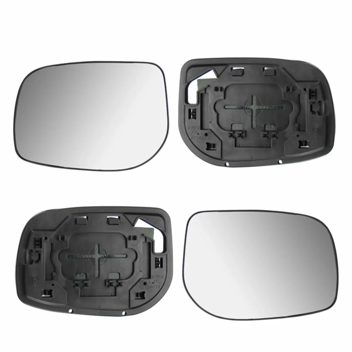 Left side Wide Angle wing mirror glass for Citroen C4 Picasso 06-13 Heated Grand