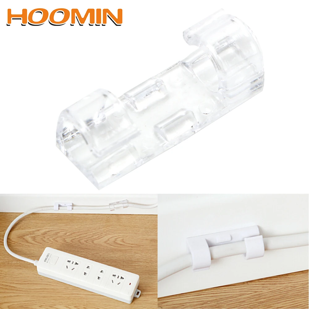 HOOMIN Fixed Wire Cable Clips Solid Line Clamp 20pcs/lot ABS USB Cord Clips Holder Organizer Wire Fixing Clamp Clip
HOOMIN Fixed Wire Cable Clips Solid Line Clamp 20pcs/lot ABS USB Cord Clips Holder Organizer Wire Fixing Clamp Clip