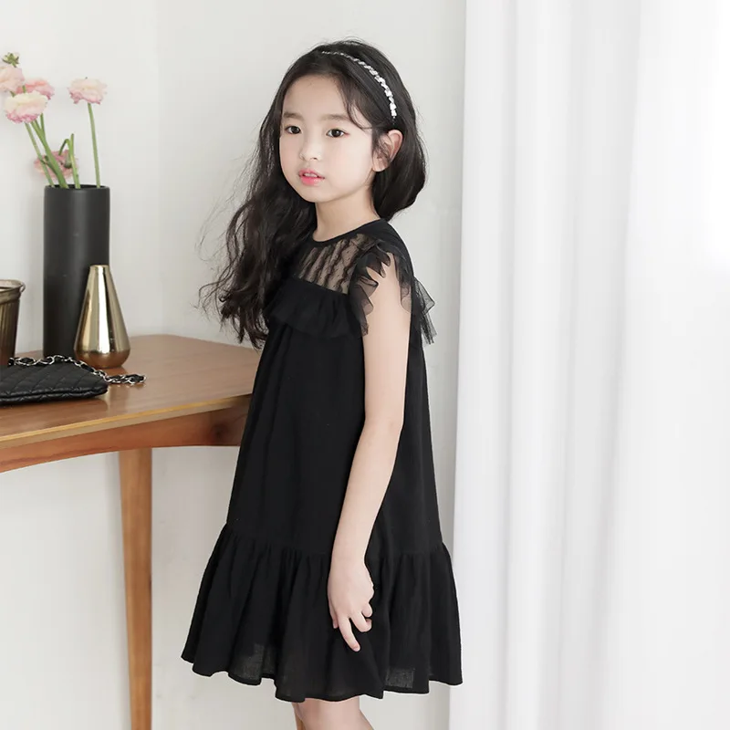 Girls wear 2019 summer children's lace pettiskirt sleeveless patchwork party baby children's wedding dress 4~15Y
Girls wear 2019 summer children's lace pettiskirt sleeveless patchwork party baby children's wedding dress 4~15Y