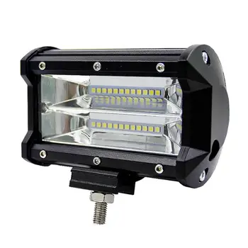 Car LED Work Light Bar White 72W 6000K 5Inch 2-Row Waterproof Auto Work Light Bar Flood Lamp For Car Trucks Ships Motorcycles
Car LED Work Light Bar White 72W 6000K 5Inch 2-Row Waterproof Auto Work Light Bar Flood Lamp For Car Trucks Ships Motorcycles
