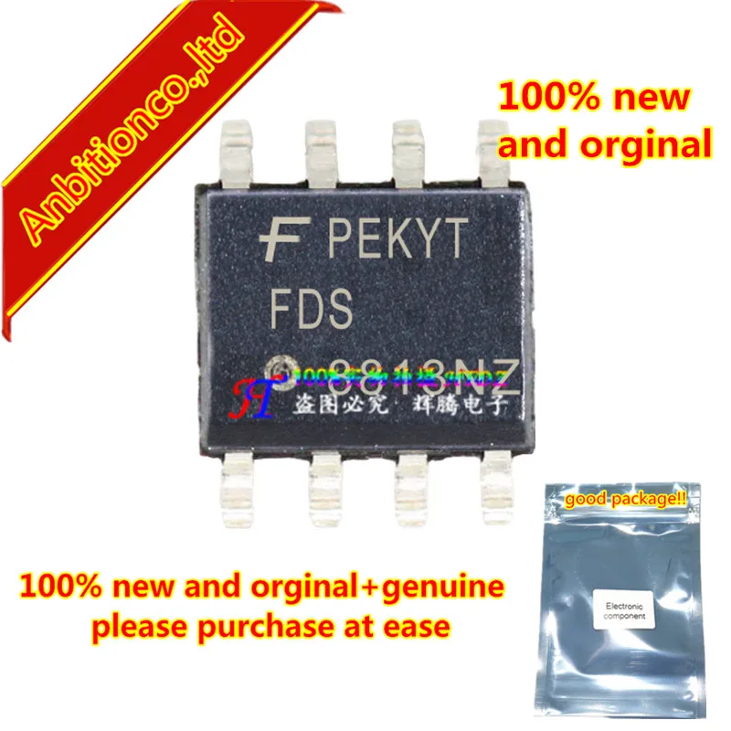 10 шт. 100% новый и оригинальный FDS8813NZ N-Channel PowerTrench MOSFET 30 В, 18.5A, 4,5 МОМ в наличии
10 шт. 100% новый и оригинальный FDS8813NZ N-Channel PowerTrench MOSFET 30 В, 18.5A, 4,5 МОМ в наличии
