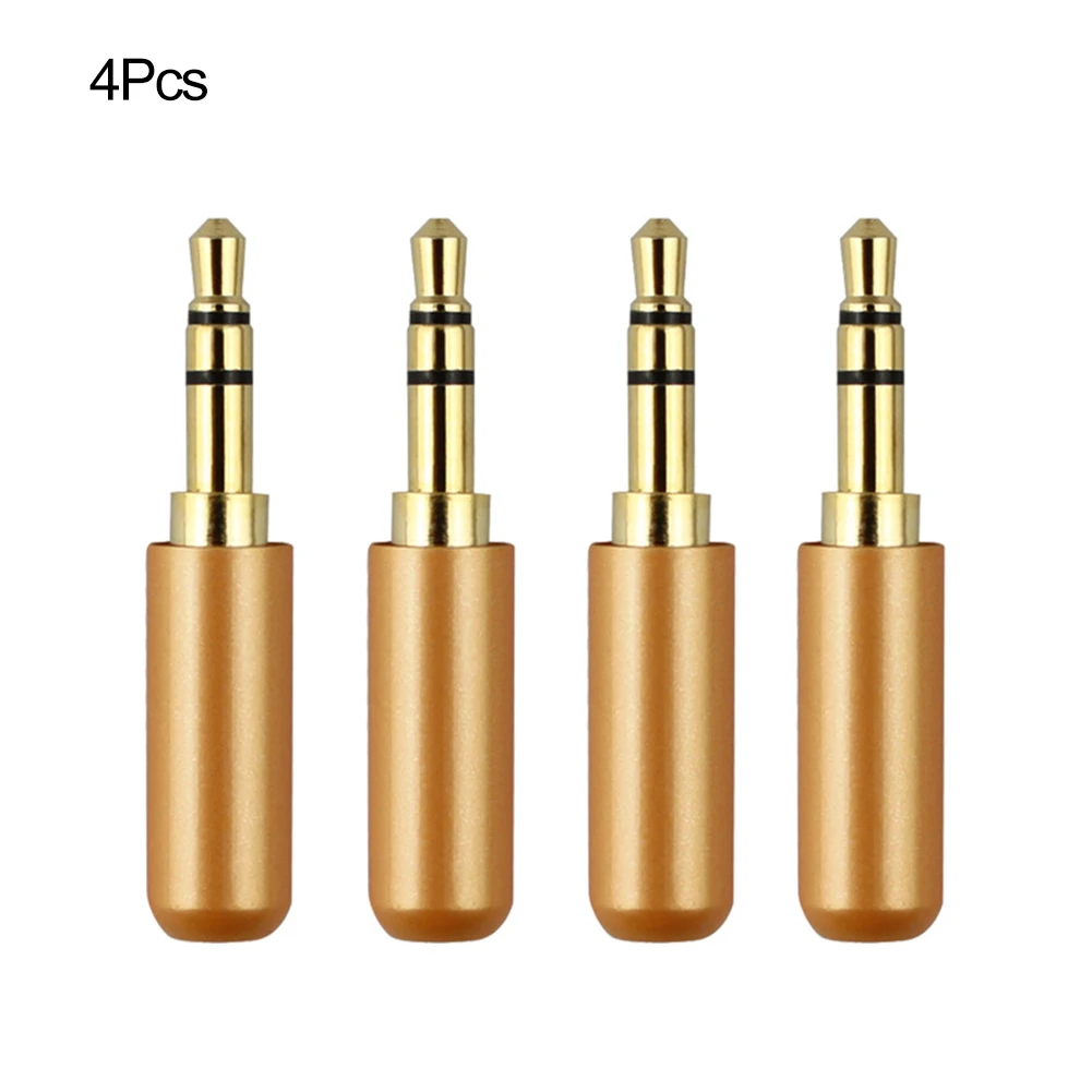 4pcs 3.5mm Three Headphone AUX Plug Connectoren Jack Connector Plug Jack Stereo Headset Dual Track 4 stks
4pcs 3.5mm Three Headphone AUX Plug Connectoren Jack Connector Plug Jack Stereo Headset Dual Track 4 stks