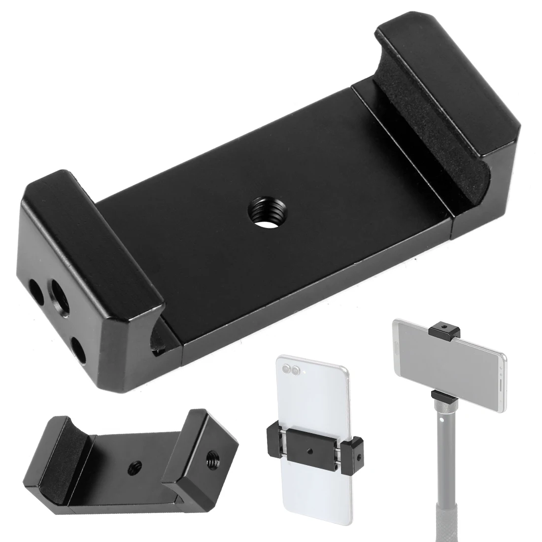 Unique 2x / 3x 1/4" Screw Mobile Phone Clip Stand Holder Tripod Monopod Mount for iPhone Huiwei for Gopro Camera Selfie Stick
Unique 2x / 3x 1/4" Screw Mobile Phone Clip Stand Holder Tripod Monopod Mount for iPhone Huiwei for Gopro Camera Selfie Stick