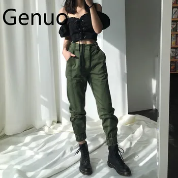 High waist pants camouflage loose joggers women army harem camo pants streetwear punk black cargo pants women capris trousers
High waist pants camouflage loose joggers women army harem camo pants streetwear punk black cargo pants women capris trousers