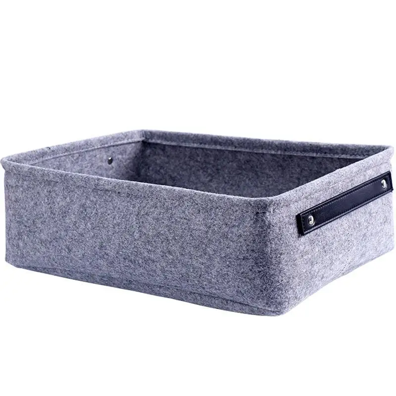 Felt Storage Basket Sitting Room Tea Table Storage Basket Cloth Art Felt Storage Box Bedroom Underwear Socks Storage
Felt Storage Basket Sitting Room Tea Table Storage Basket Cloth Art Felt Storage Box Bedroom Underwear Socks Storage