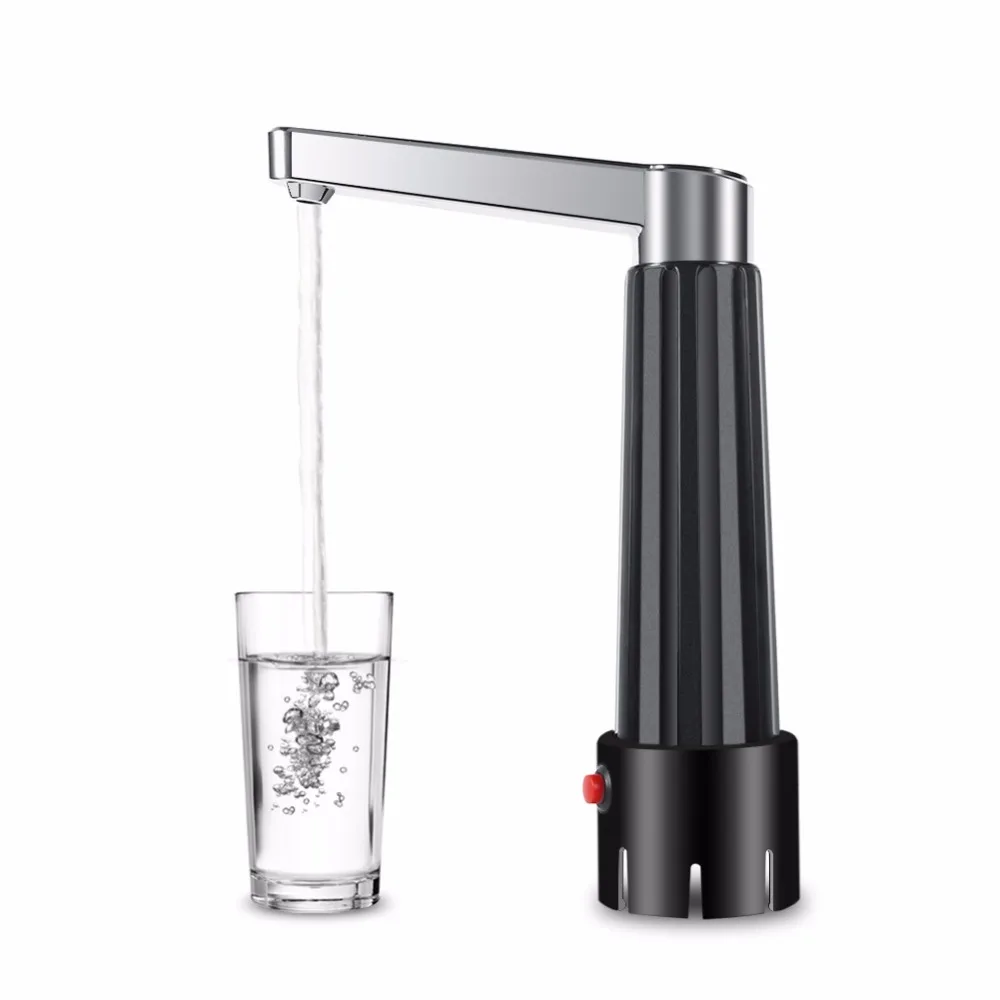 

Household Electric Drinking Water Bottle Pump with Power Adapter Transparent Hose Dispenser Suction Unit Kitchen Drinkware Tools