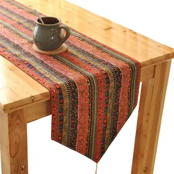 Vintage Burlap Lace Hessian Cotton Ethnic Bohemian Rustic Table Runner for Modern Home Hotel Banquet Table Cloth Home Decor
Vintage Burlap Lace Hessian Cotton Ethnic Bohemian Rustic Table Runner for Modern Home Hotel Banquet Table Cloth Home Decor