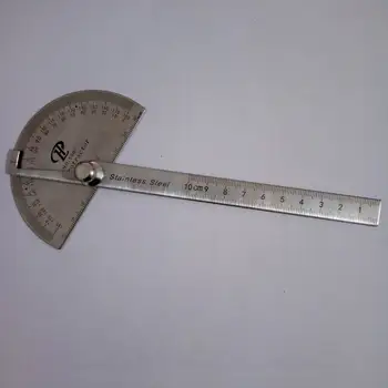 100 Pcs Angle Ruler Protractor Stainless Steel Ruler With 180 Degree Angle Square Woodworking 10cm Angle Measuring Goniometer
100 Pcs Angle Ruler Protractor Stainless Steel Ruler With 180 Degree Angle Square Woodworking 10cm Angle Measuring Goniometer