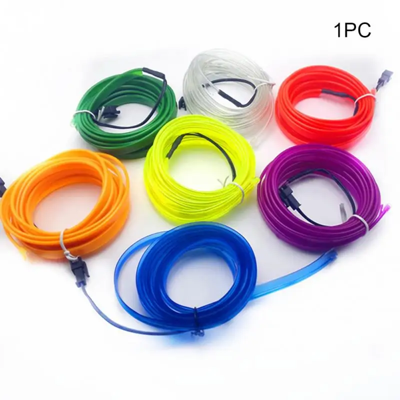 NEW Car Led Flexible Neon Cold Interior Atmosphere Light Glow Auto EL Wire Strip Tape Car Decoration Styling Accessories #0913
NEW Car Led Flexible Neon Cold Interior Atmosphere Light Glow Auto EL Wire Strip Tape Car Decoration Styling Accessories #0913