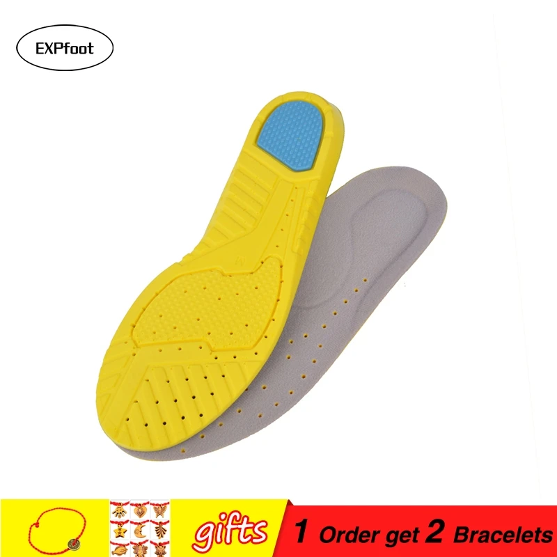 EXPfoot Unisex Insole PU Memory Foam Massaging Insoles Pads Orthotic Arch Sport Shoe Foot Care Pad High Quality Gel Insoles
EXPfoot Unisex Insole PU Memory Foam Massaging Insoles Pads Orthotic Arch Sport Shoe Foot Care Pad High Quality Gel Insoles