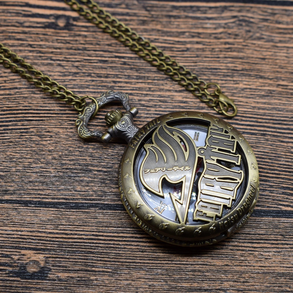 Pocket Watch Cool Japaneses Anime Cosplay Fairy Tail Natsu Dragneel Hollow Quartz Pocket Watch With Necklace Chain Watch Gift
Pocket Watch Cool Japaneses Anime Cosplay Fairy Tail Natsu Dragneel Hollow Quartz Pocket Watch With Necklace Chain Watch Gift