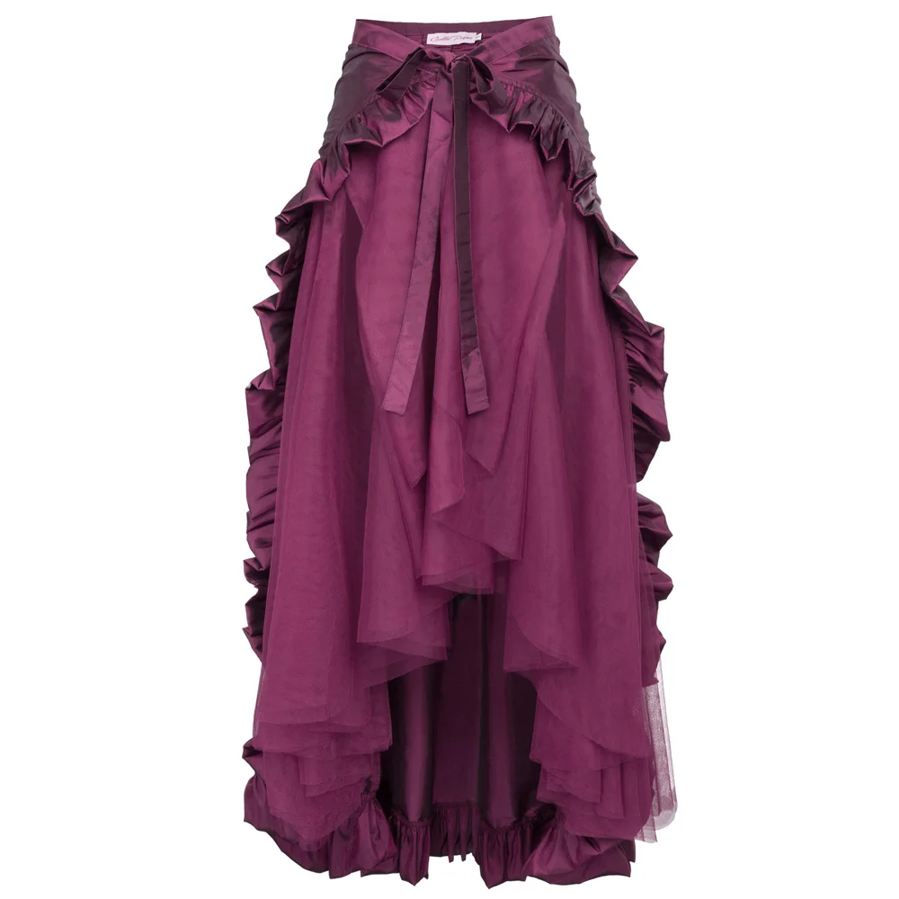 gothic skirt Steampunk Retro Victorian Lolita Punk Ruffled Long Lace-up skirts party club stage elegant ruched Open Skirt women
gothic skirt Steampunk Retro Victorian Lolita Punk Ruffled Long Lace-up skirts party club stage elegant ruched Open Skirt women
