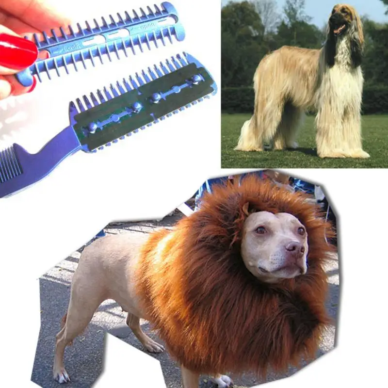 Pet Hair Trimmer Grooming Comb Superior Dog Trimmer Random Color Cutting Remover Brush Pet Cat Accessories Simple Hair 1PCS
Pet Hair Trimmer Grooming Comb Superior Dog Trimmer Random Color Cutting Remover Brush Pet Cat Accessories Simple Hair 1PCS