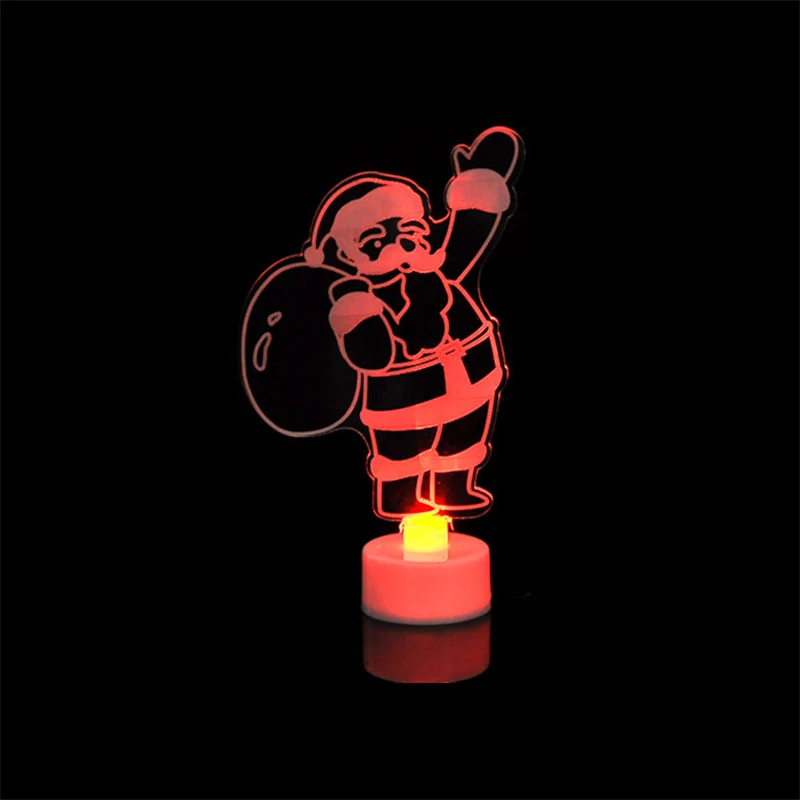Hot Color Changing Merry Christmas Lightings Snowman Multi Color LED Light Clear Acrylic Christmas Tree Mood Lamp Night
Hot Color Changing Merry Christmas Lightings Snowman Multi Color LED Light Clear Acrylic Christmas Tree Mood Lamp Night