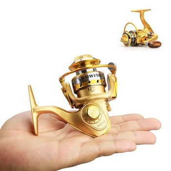 12+1 BB Mini Spinning Fishing Reel 5:2:1 Raft Gapless Wheel All Metal Rocker Rock Fishing Wheel Pesca Small Reel
12+1 BB Mini Spinning Fishing Reel 5:2:1 Raft Gapless Wheel All Metal Rocker Rock Fishing Wheel Pesca Small Reel