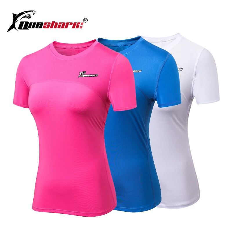 Queshark Women's Short-Sleeve Shirts Workout Running Tops Yoga Fitness Sports T-shirts Quick Dry Breathable Training Tees
Queshark Women's Short-Sleeve Shirts Workout Running Tops Yoga Fitness Sports T-shirts Quick Dry Breathable Training Tees