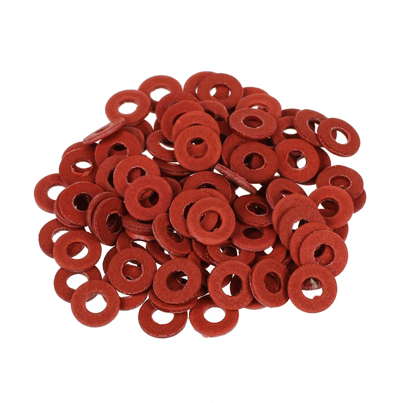 Screw Fiber Washers 100PCS Red Motherboard Insulating Fiber Washers These Insulating Scrw Washers for use on motherboards, PCB's
Screw Fiber Washers 100PCS Red Motherboard Insulating Fiber Washers These Insulating Scrw Washers for use on motherboards, PCB's