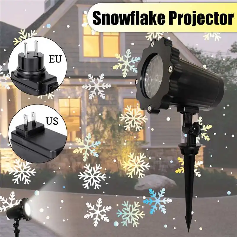 Snow Christmas Laser Lights Star Projector Outdoor Garden Decoration Waterproof Showers Lawn Lamps Sky Static For Christmas
Snow Christmas Laser Lights Star Projector Outdoor Garden Decoration Waterproof Showers Lawn Lamps Sky Static For Christmas