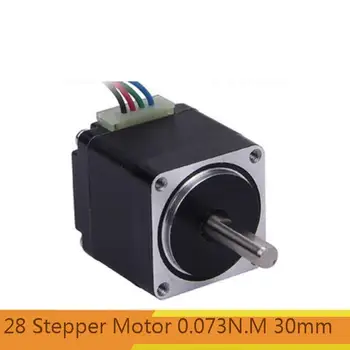 Miniature 28 Stepping Electric Machinery Two-phase Four Line Fuselage Length 30mm Diy Small Volume Will Moment Goods In Stock
Miniature 28 Stepping Electric Machinery Two-phase Four Line Fuselage Length 30mm Diy Small Volume Will Moment Goods In Stock