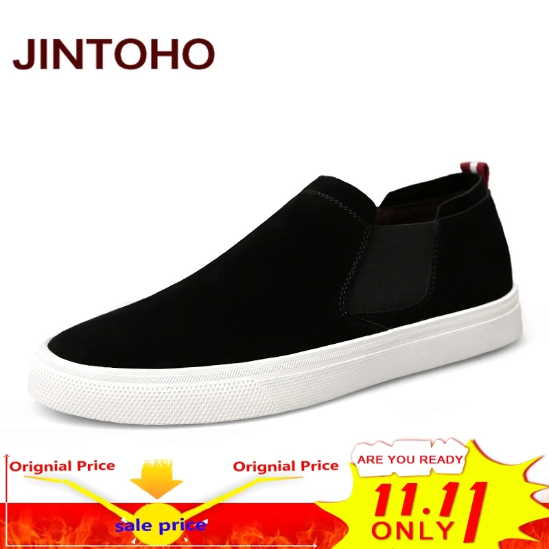 JINTOHO High Quality Leather & Suede Men Loafers Spring Autumn Slip On Shoes For Men Suede Men Black Shoes Fashion Men Flats
JINTOHO High Quality Leather & Suede Men Loafers Spring Autumn Slip On Shoes For Men Suede Men Black Shoes Fashion Men Flats
