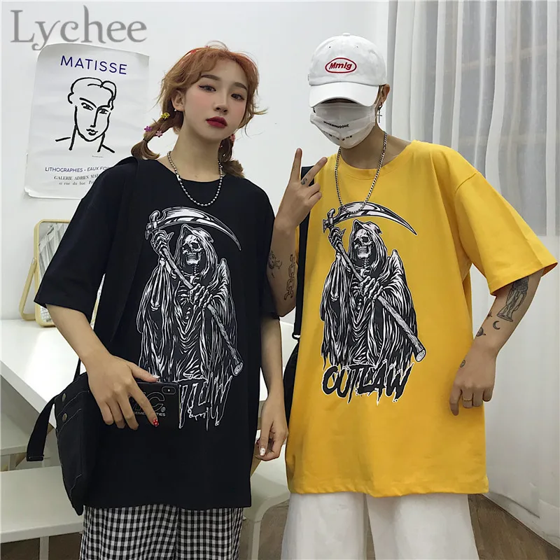 Lychee Harjuku Dark Ghost Letter Print Female T-shirts Top Tees O-Neck Loose Short Sleeve Women T Shirts T-shirt Top Tees
Lychee Harjuku Dark Ghost Letter Print Female T-shirts Top Tees O-Neck Loose Short Sleeve Women T Shirts T-shirt Top Tees