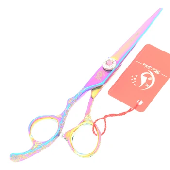 Meisha 6.0 Inch Rainbow Left Handed Cutting Shears Japan 440c Hairdressing Scissors Stylist Hair Thinning Makas for Salon HA0386
Meisha 6.0 Inch Rainbow Left Handed Cutting Shears Japan 440c Hairdressing Scissors Stylist Hair Thinning Makas for Salon HA0386