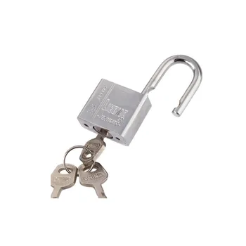 3 Keys Stainless Steel Padlock Stainless Steel Durable Use Heavy Duty High Security Solid Lock Door Gate Box Safety Lock Tool
3 Keys Stainless Steel Padlock Stainless Steel Durable Use Heavy Duty High Security Solid Lock Door Gate Box Safety Lock Tool
