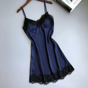 Women's Bathrobes Satin Robe Nightgown Sleepwear Lingerie Night Dress Summer Sleeveless Women Nightwear
Women's Bathrobes Satin Robe Nightgown Sleepwear Lingerie Night Dress Summer Sleeveless Women Nightwear